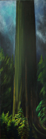 san juan river valley - 12 x 36 inches
