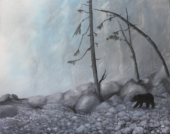 west coast morning      16x20 inches