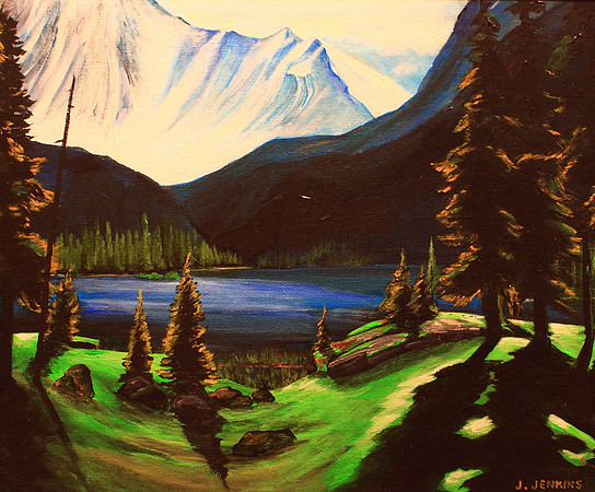 lake o'hara - 16x20 inches