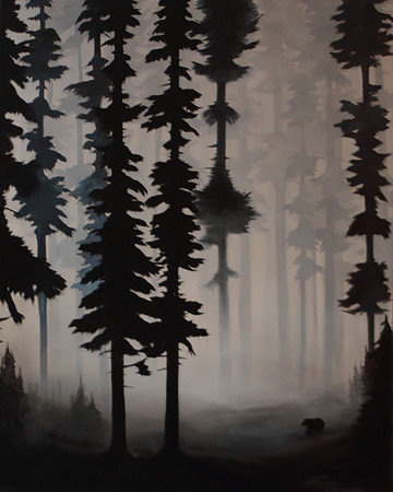juan de fuca marine trail    -    24x30 inches