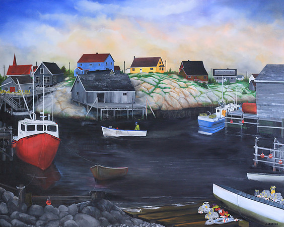 peggys cove 4 X 5 ft