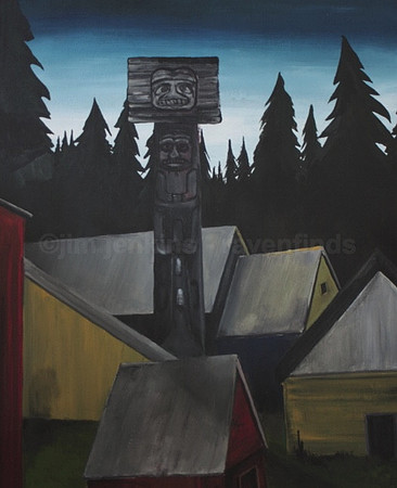 skidegate - 16x20 inches