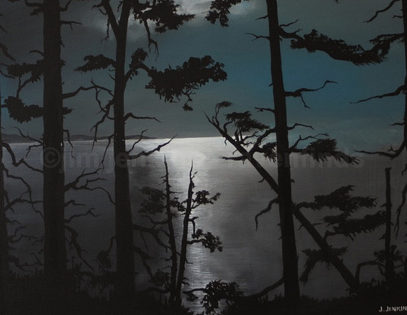 east sooke park - 16x20 inches