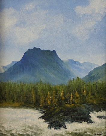 brooks penninsula  11x14 inches
