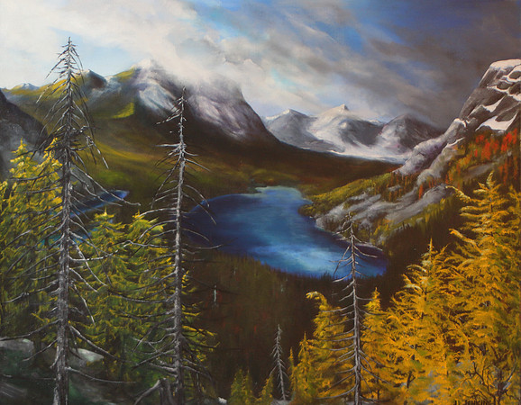 lake o"hara    24x30 inches