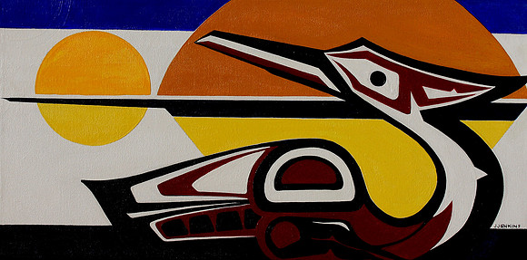 loon - 12 x 24 inches