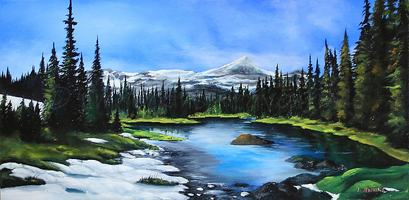 strathcona park  10x20 inches