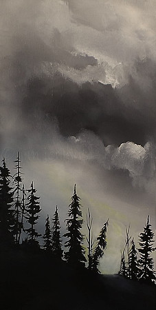 above the renfrew road  10x20  inches