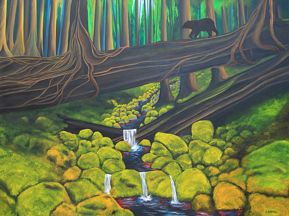 avatar grove  -  36 x 48 inches
